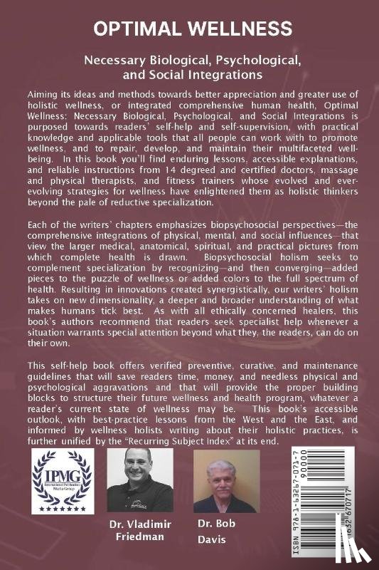 Friedman, Vladimir - Optimal Wellness