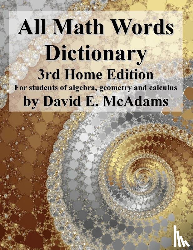 McAdams, David E - All Math Words Dictionary