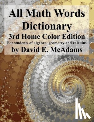 McAdams, David E - All Math Words Dictionary