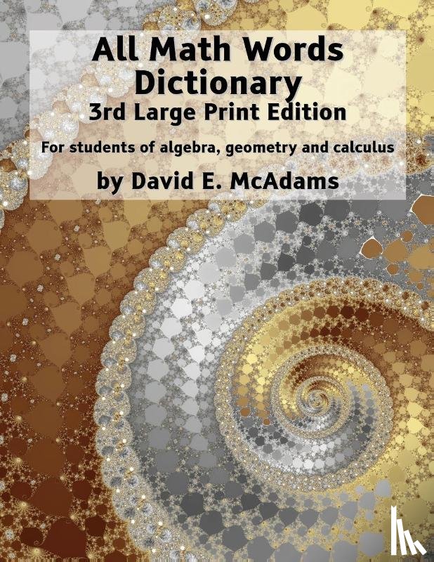 McAdams, David E - All Math Words Dictionary