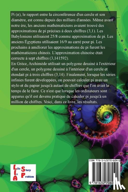  - Le premier million de chiffres de Pi