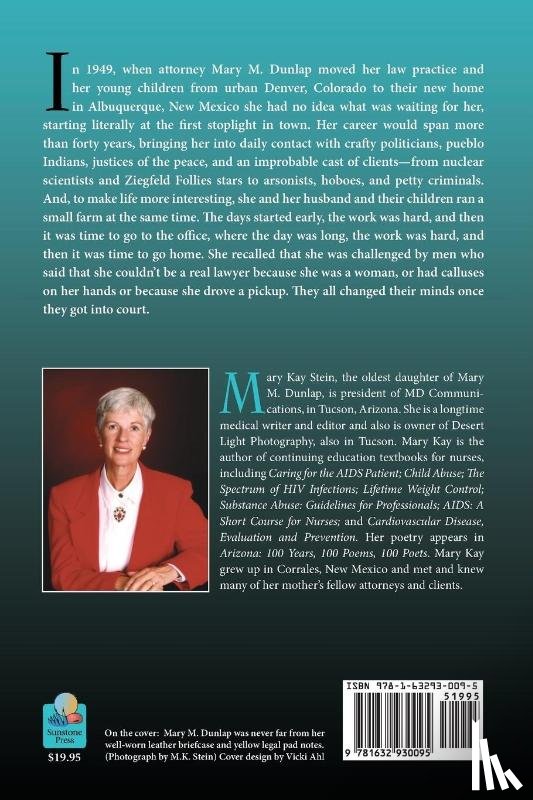 Dunlap, Mary M - A Life in the Law