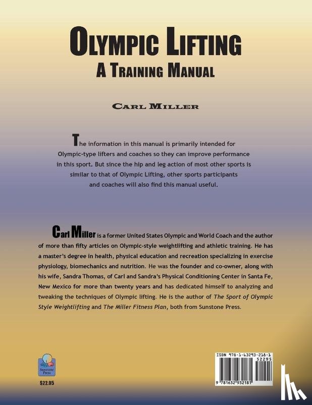 Miller, Carl - Olympic Lifting