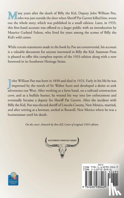 Poe, John William - The Death of Billy the Kid