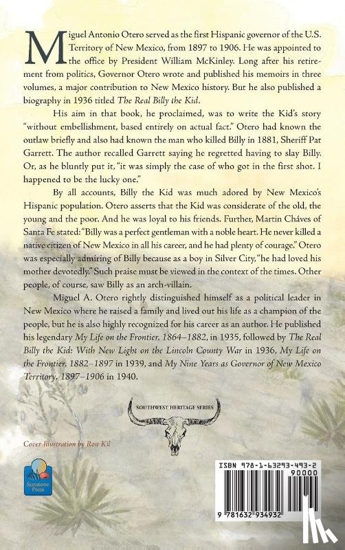 Miguel Antonio Otero, Otero - The Real Billy the Kid