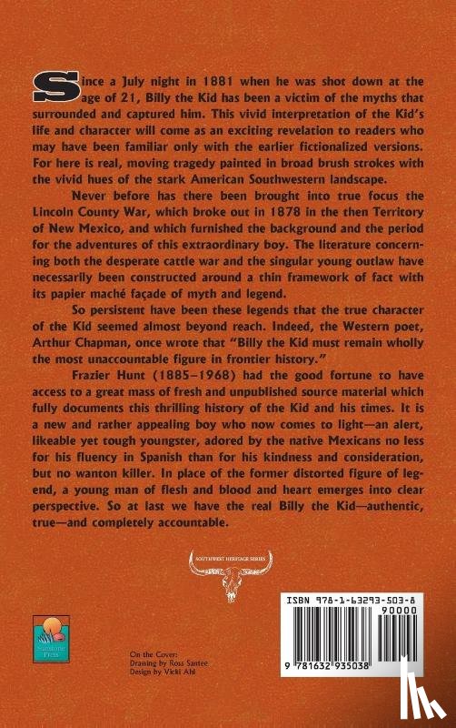 Hunt, Frazier - The Tragic Days of Billy the Kid