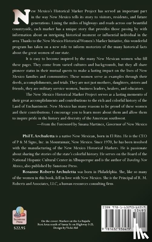 Archuletta, Phil T., Archuletta, Rosanne Roberts - Women Marked for History