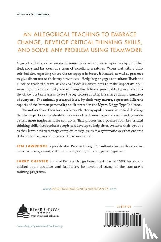 Lawrence, Jen, Chester, Larry - Engage the Fox