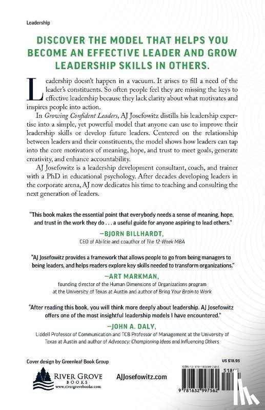 Josefowitz, Aj - Growing Confident Leaders