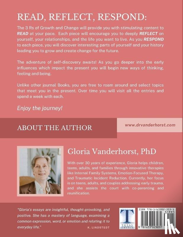 Vanderhorst, Gloria - Read, Reflect, Respond - The 3 Rs of Growth and Change