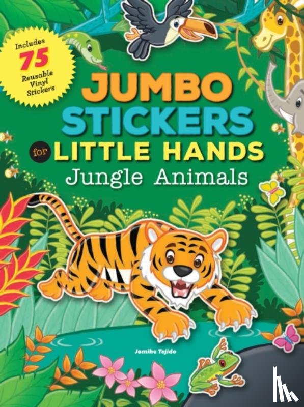 Tejido, Jomike - Jumbo Stickers for Little Hands: Jungle Animals