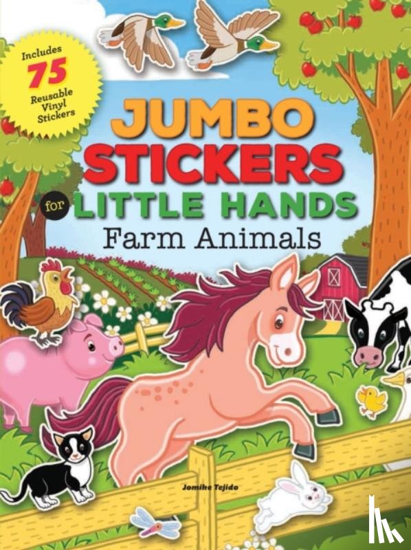 Tejido, Jomike - Jumbo Stickers for Little Hands: Farm Animals