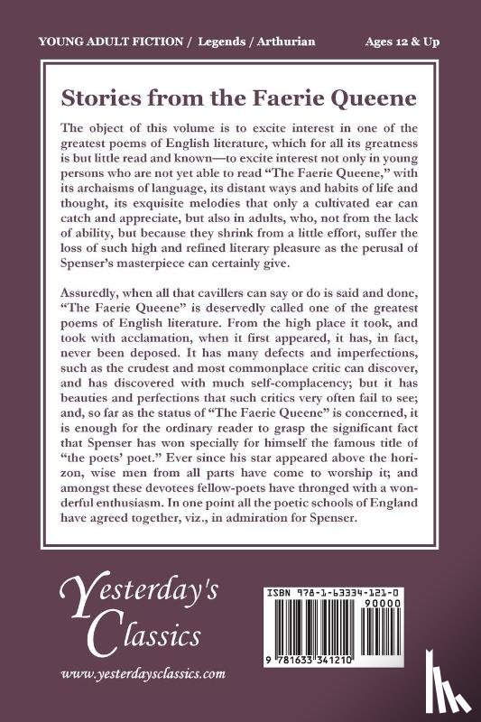 MacLeod, Mary - Stories from the Faerie Queene (Yesterday's Classics)
