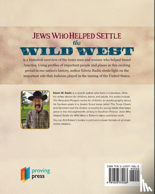 Radin, Edwin - Jews Who Helped Settle the Wild West