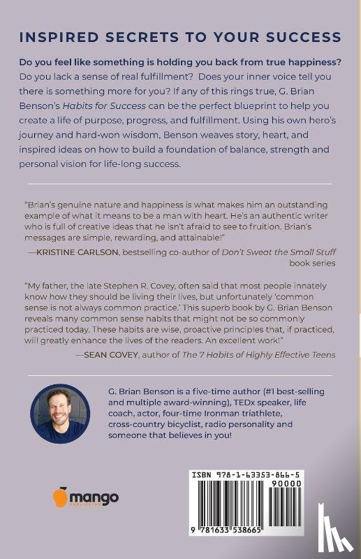 Benson, G. Brian - Habits for Success