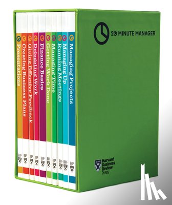 Review, Harvard Business - HBR 20-Minute Manager Boxed Set (10 Books) (HBR 20-Minute Manager Series)