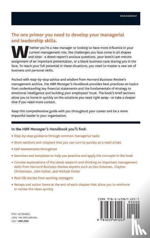 Harvard Business Review - Harvard Business Review Manager's Handbook