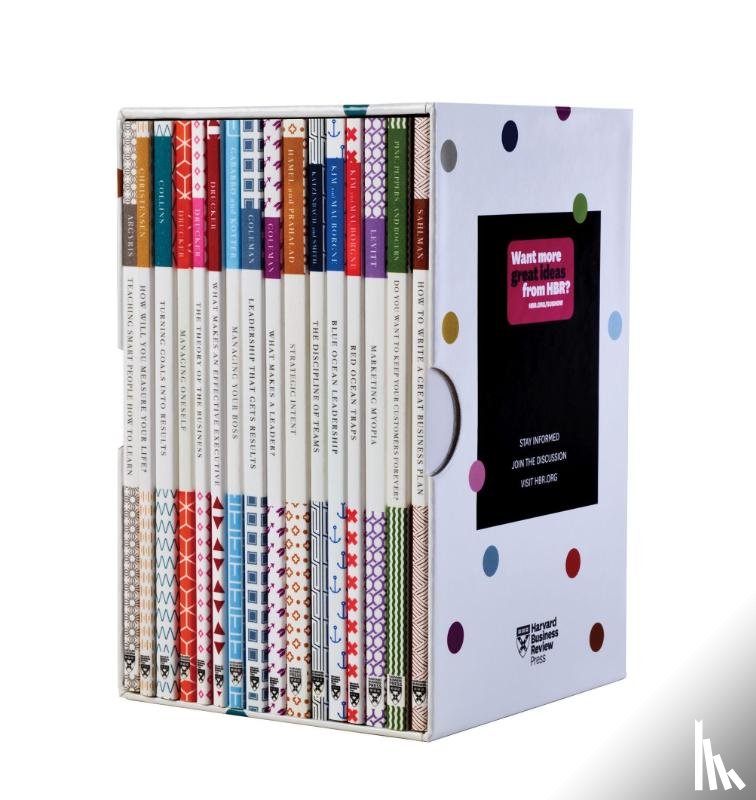 Review, Harvard Business, Christensen, Clayton M, Collins, Jim, Drucker, Peter F - HBR Classics Boxed Set (16 Books)
