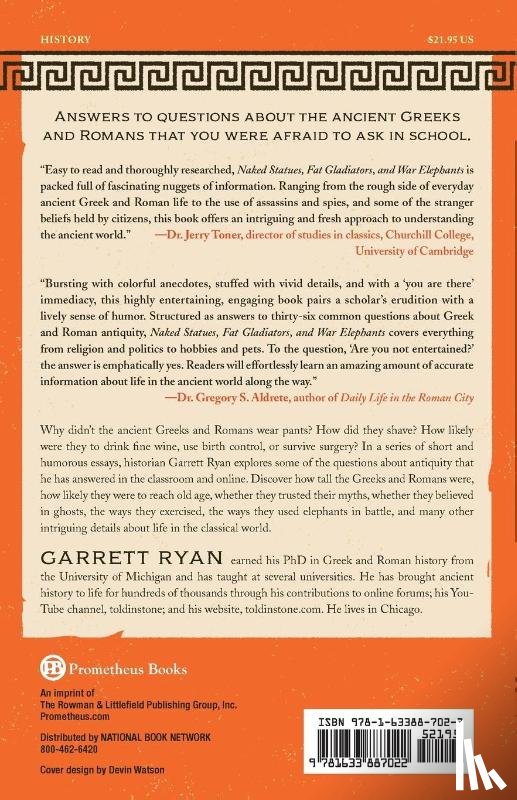 Ryan, Garrett - Naked Statues, Fat Gladiators, and War Elephants