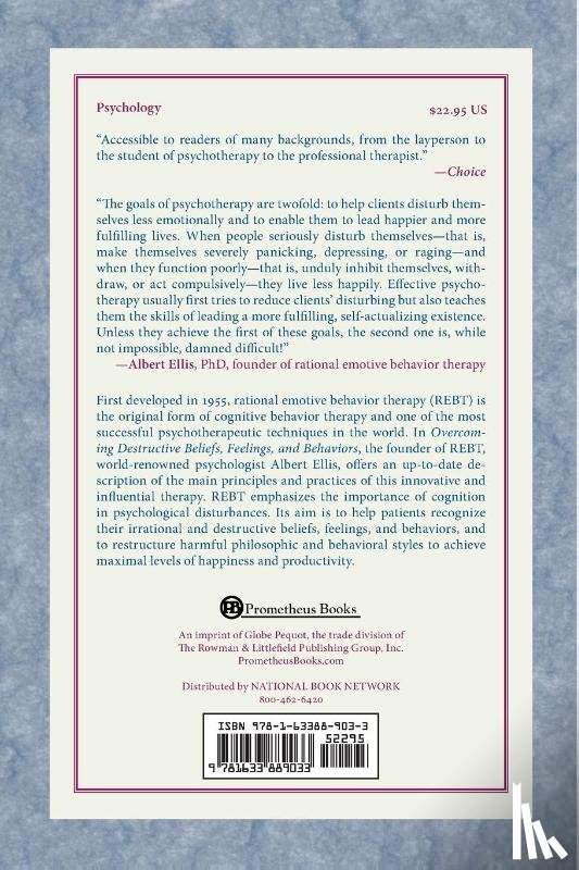 Ellis, Albert - Overcoming Destructive Beliefs, Feelings, and Behaviors