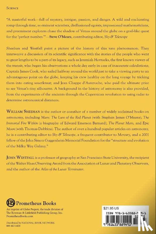 Sheehan, William, Westfall, John - The Transits of Venus