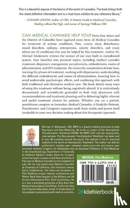 Moskowitz, Michael H - Medical Cannabis