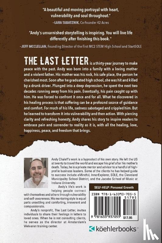 Chaleff, Andy - The Last Letter