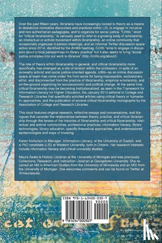  - The Politics of Theory and the Practice of Critical Librarianship