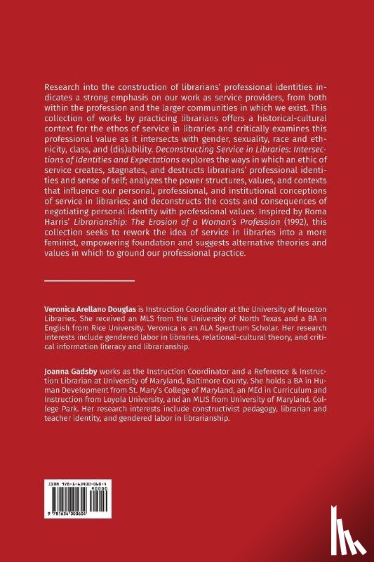  - Deconstructing Service in Libraries