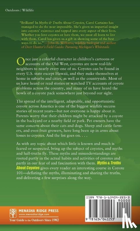 Cartaino, Carol - Myths & Truths About Coyotes