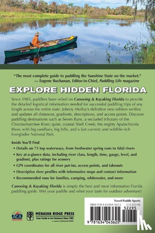 Molloy, Johnny - Canoeing & Kayaking Florida