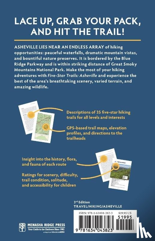 Davis, Jennifer Pharr - Five-Star Trails: Asheville