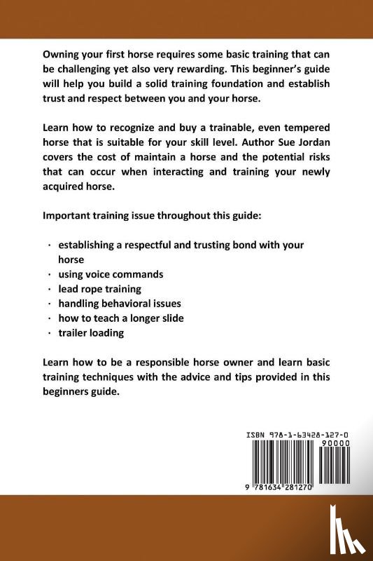 Jordan, Sue - Horse Training Basics 101