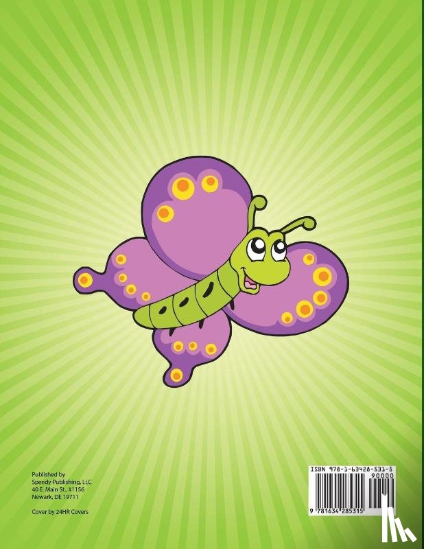 Speedy Publishing LLC - Butterfly Coloring Pages (Jumbo Coloring Book for Kids)