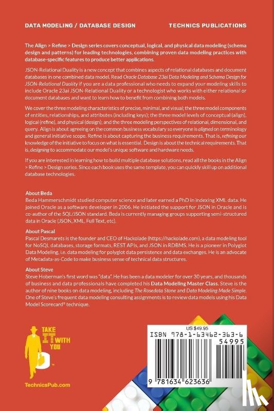 Desmarets, Pascal, Hammerschmidt, Beda, Hoberman, Steve - Oracle Database 23ai Data Modeling and Schema Design for JSON-Relational Duality