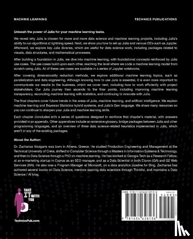 Voulgaris, Dr Zacharias - Julia for Machine Learning