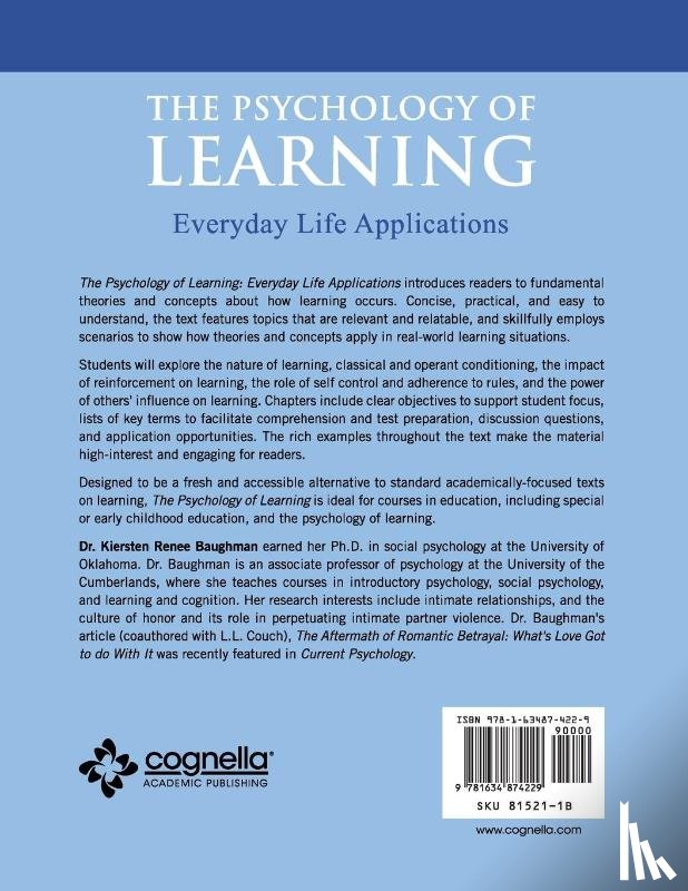 Kiersten Renee Baughman - The Psychology of Learning
