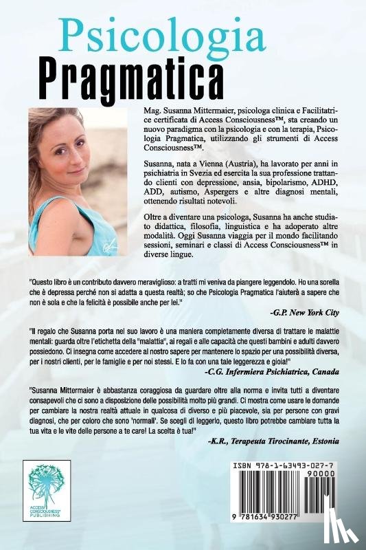 Mittermaier, Susanna - Psicologia Pragmatica - Pragmatic Psychology Italian