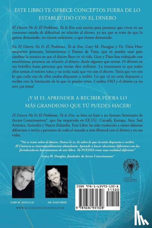 Douglas, Gary M, Heer, Dr - El Dinero No Es El Problema, Tu Lo Eres - Money is Not the Problem Spanish