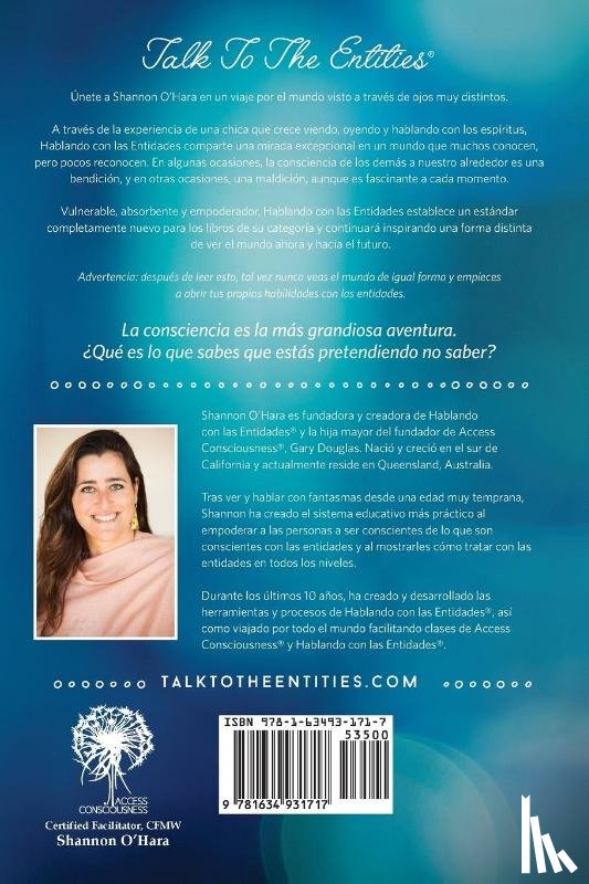 O'Hara, Shannon - Hablando Con Las Entidades - Talk to the Entities Spanish