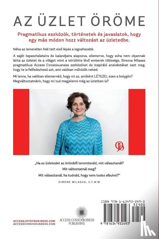 Milasas, Simone - Az Uzlet Orome - Joy of Business Hungarian