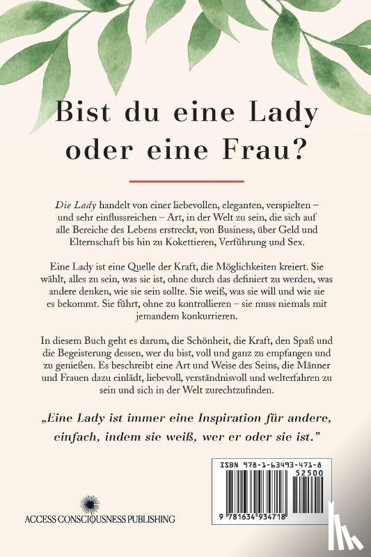 Douglas, Gary M - Die Lady (German)