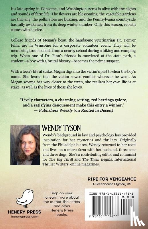 Tyson, Wendy - Ripe for Vengeance