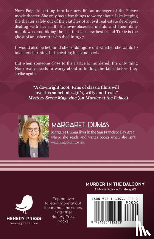Dumas, Margaret - Murder in the Balcony