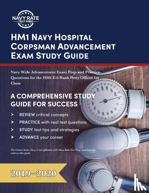Navy Rate Test Prep - HM1 Navy Hospital Corpsman Advancement Exam Study Guide
