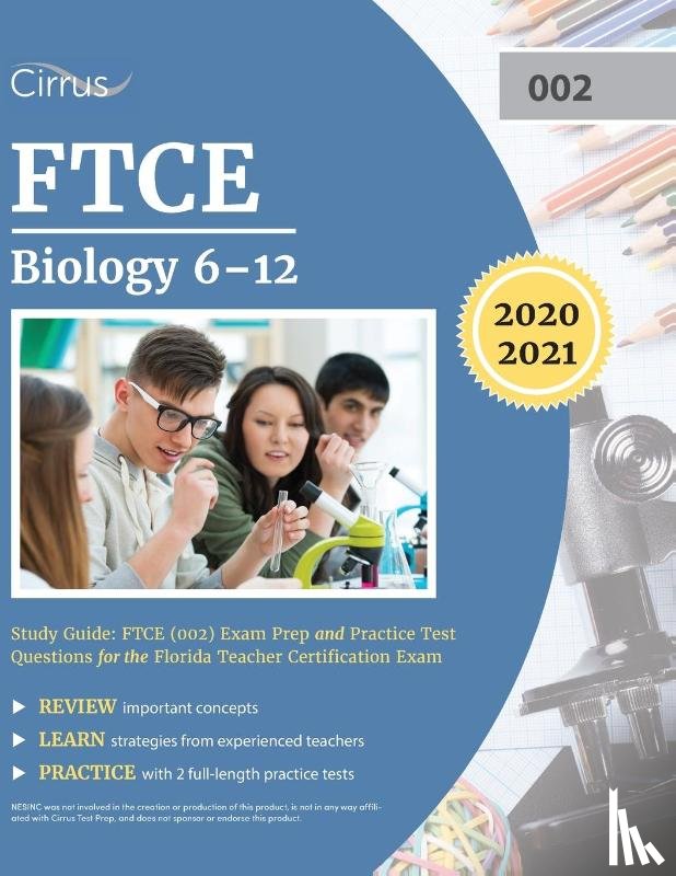 Cirrus Teacher Certification Exam Team - FTCE Biology 6-12 Study Guide