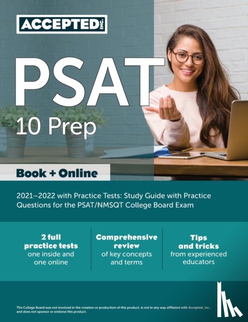 Accepted, Inc - PSAT 10 Prep 2021-2022 with Practice Tests