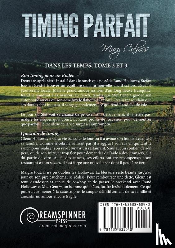 Calmes, Mary - Timing parfait (Translation)