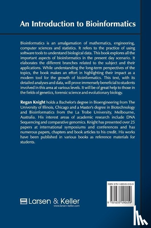  - An Introduction to Bioinformatics