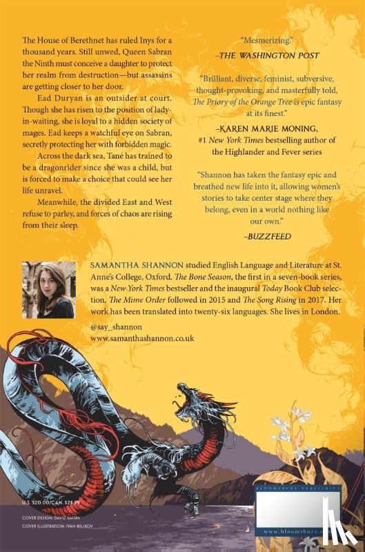 Shannon, Samantha - Shannon, S: Priory of the Orange Tree